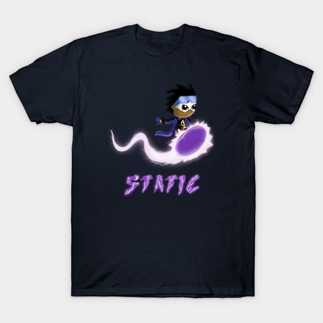 Static Zoom T-Shirt by Creative Wiz